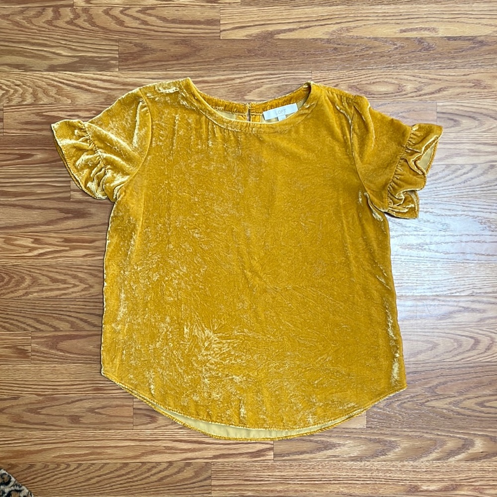 Velvet top